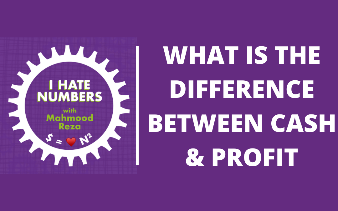 How different is cash to profits ?