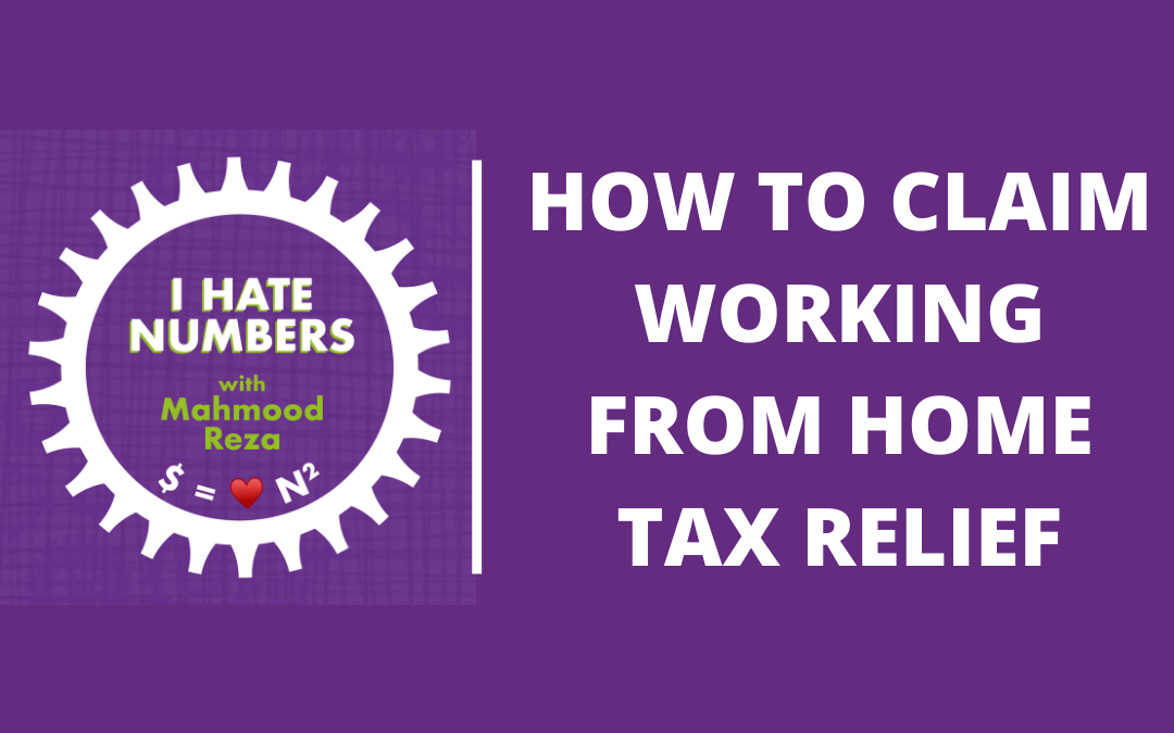 Claiming tax back for working at home