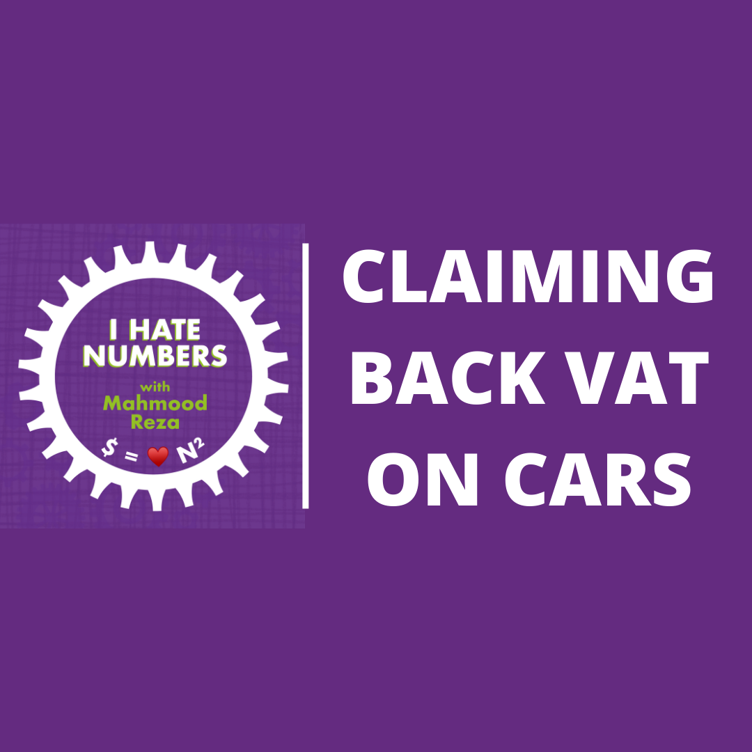 Claiming back VAT on cars I Hate Numbers