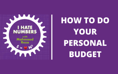 Creating your personal budget