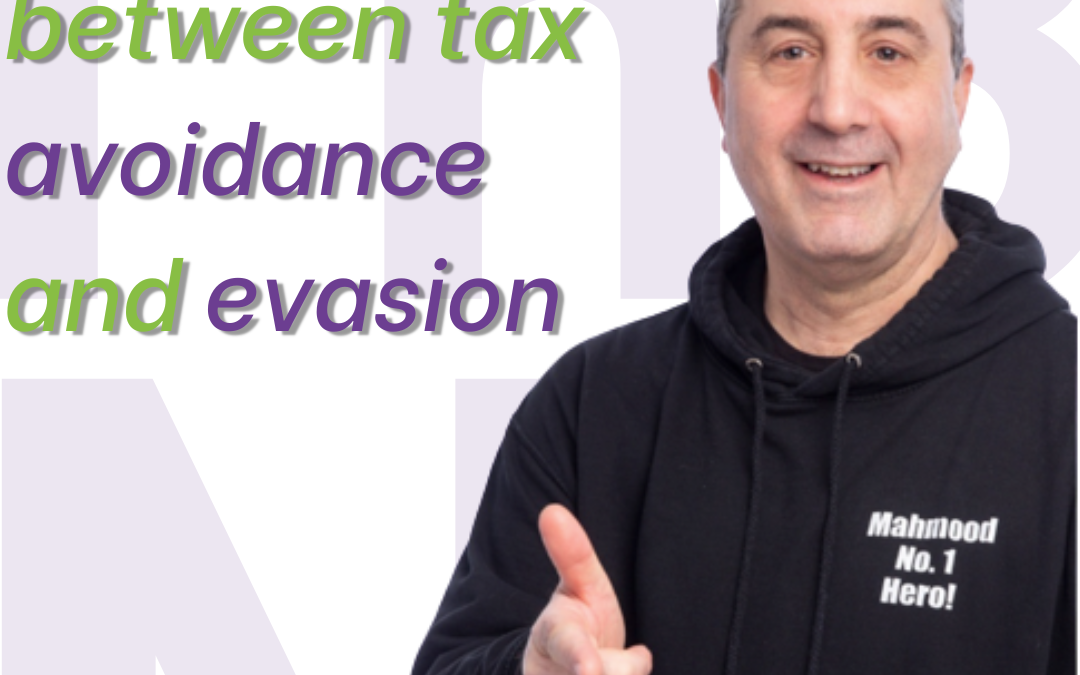 The difference between tax avoidance and tax evasion
