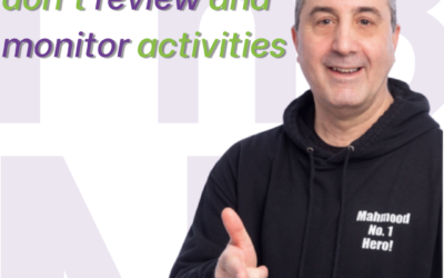 Why businesses don’t review and monitor activities